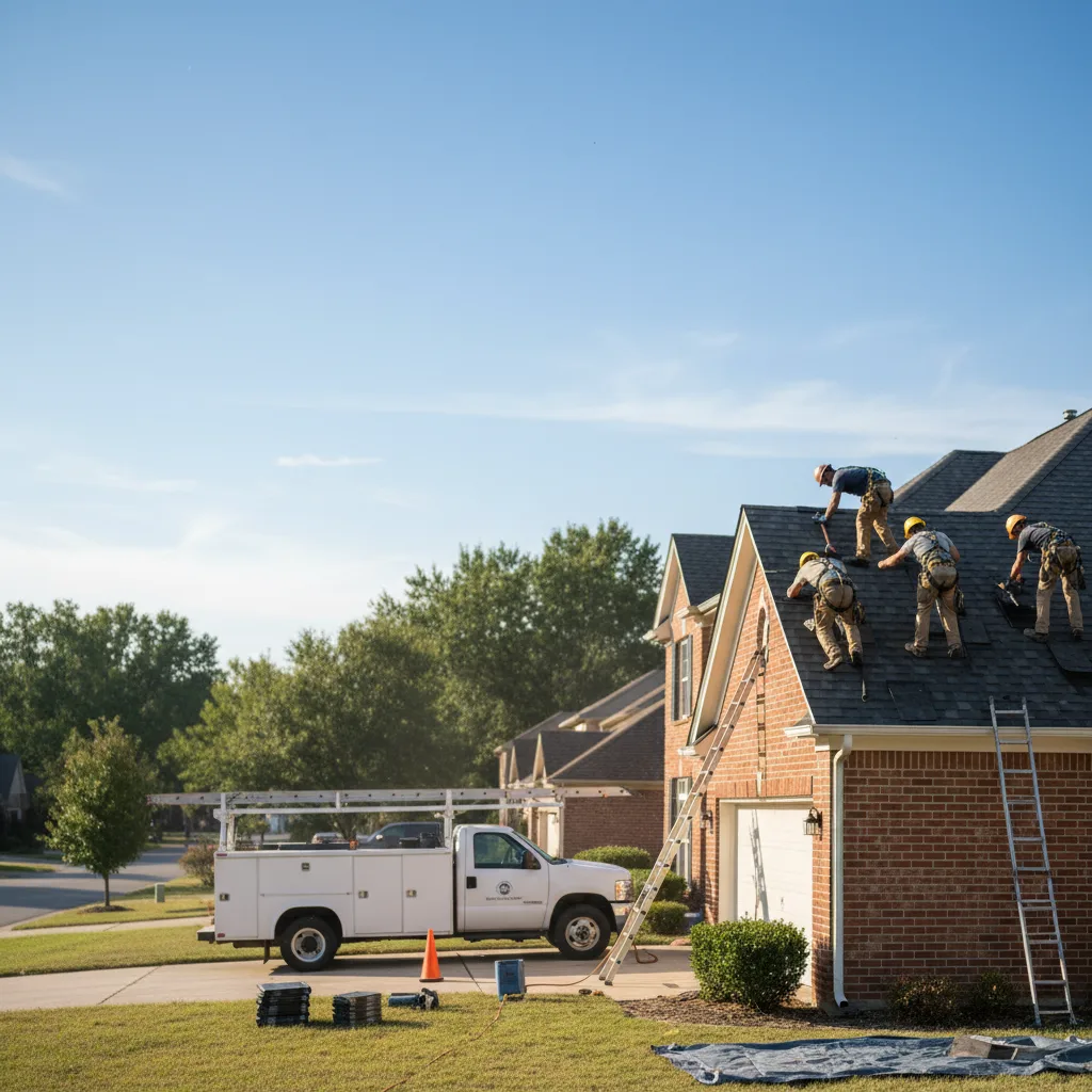 Roof Repair in Fall Creek
